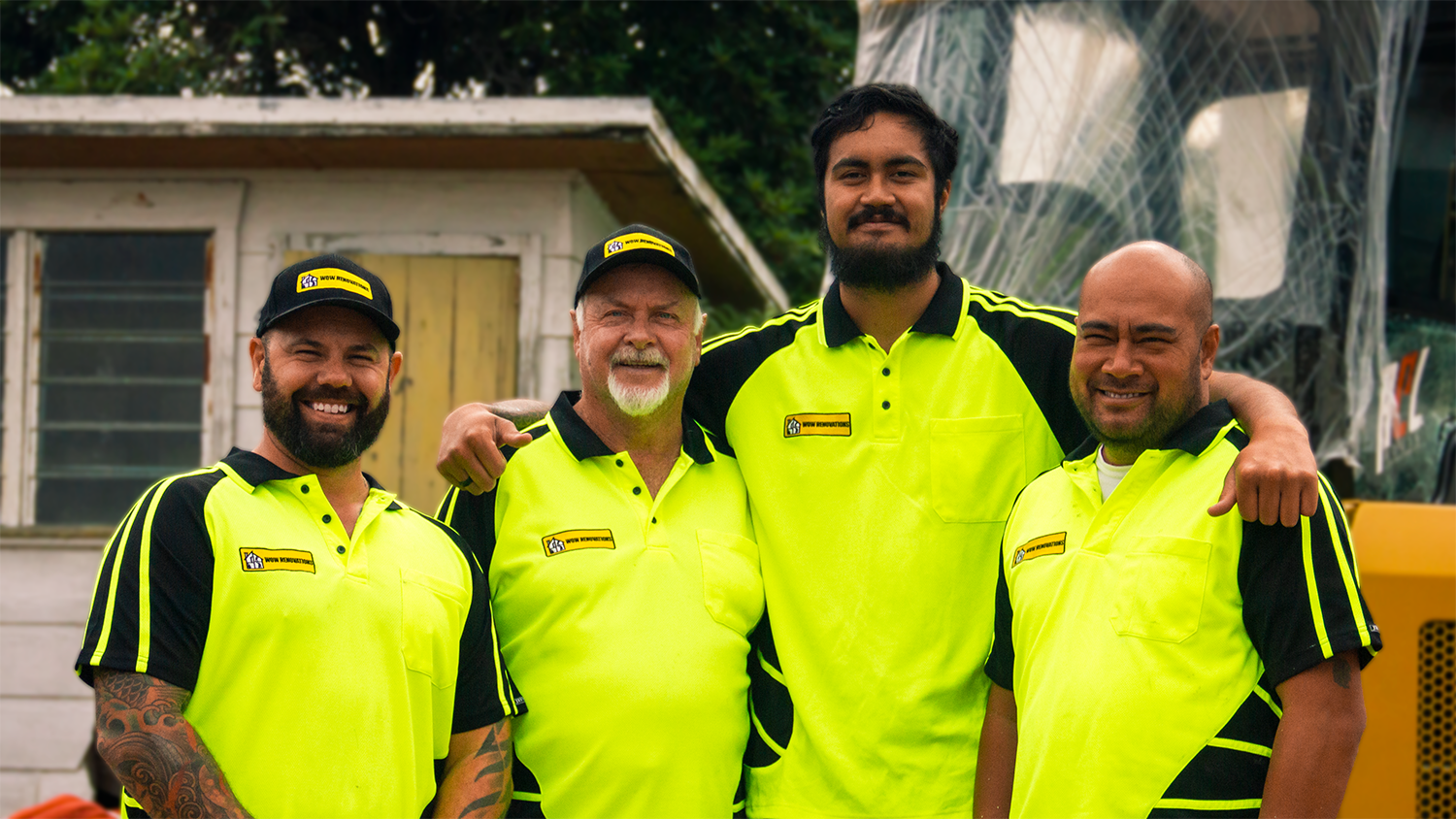 The WOW Renovations team.